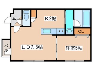 LA・LIBERTAの物件間取画像